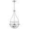 Nuvo Amado 3-Light Pendant 14 in. Polished Nickel Clear Glass 60/7819 - alternate 5